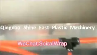 On line plastic film perforating machine install in packing machinery #film perforation machine