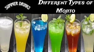 Different types of mojito recipes | Summer drinks