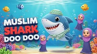 Muslim Shark Doo Doo | shark doo doo | shark rhymes| little islmic kids | islamic rhymes |