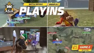 FREE FIRE MAX ASIA INVITATIONAL (FFMAI) 🔥| PLAYINS GROUP B-C | GAME 2