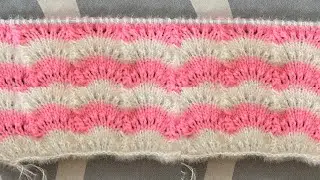 Beautiful Feather & Fan Knitting Design for Ladies Cardigan & Sweaters#shortsfeed #youtubeshorts