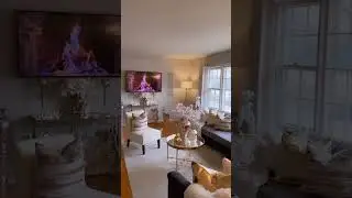 Posh livingroom decor ✨ #livingroomdecor #glamdecor #homedecor