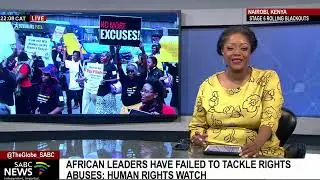 African leaders failed to tackle abuses against civilians: East Africa Human Rights Watch