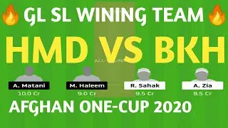 HMD vs BKH Dream11, Hmd vs Bkh Dream11 Team,  Afghan One-Cup 2020,
