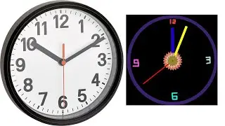How To Create Clock (Animated) In Algodoo | Tutorial 7