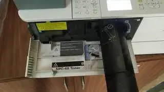 HOW TO REPLACED CANON IR. 1435 TONER cartridge