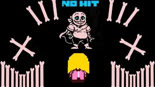{No Hit} Canon Underswap Sans Battle! + Secret ending...Or not? Whatever it is.. (Undertale Fangame)