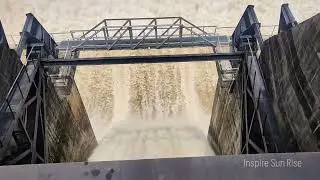 Jabalpur bargi dam 17 gate open | नर्मदा नदी अपने रौद्र रूप में बह रही हैं Narmada river flows