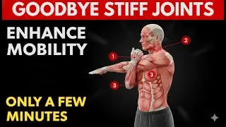 Slow Shoulder Stretch to Enhance Shoulder and Back Mobility for Seniors