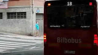 Mercedes Benz citaro h&iacute;brid bilbobus 776 l&iacute;nea 18