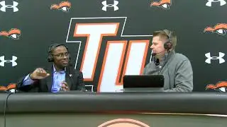 MBB POSTGAME: Interview with head coach JT Burton vs Catawba (Dec. 13, 2025)