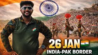 26 January 2026||Craziest Border in World ||Attari-Wagah Border ||India-Pakistan Border @pplvlogs