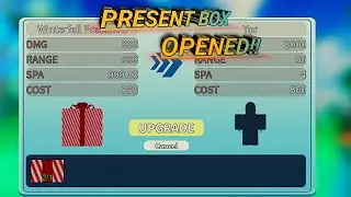 New Op Present Box Unit In All Star Tower Defense | ASTD