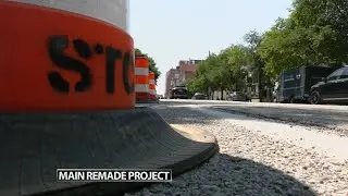 Construction starts on Main Street to convert into two-way road