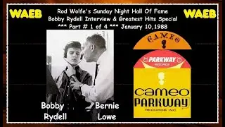 Bobby Rydell Interview & Hits Special Pt 1 of 4 - Jan 1988 WAEB AM 790