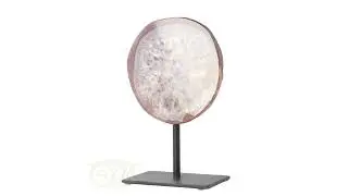Agaat op standaard Nr 63 - 454  gram - Brazili&euml; - Mineralen op standaard