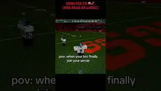 RATE MY IQ! 🧠🏈 FF2 FILM STUDY #Shorts #ff2 #roblox #football #nfl #gaming #gameplay #fyp