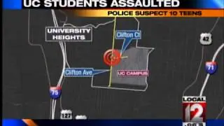 Four UC students assaulted near campus