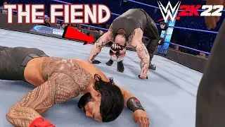 WWE The Fiend Return attire! White Rabbit - WWE 2K22 Concept