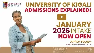 📢🔥Big News: 🤫 🚀Ntucikwe! University of Kigali (UoK) ! January 2026 Intake is NOW OPEN!🚨 Kanda Hano!🚨