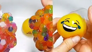Satisfying orbeez rainbow 🌈 l Asmr unpacking video l Orbeez balls opening video 
