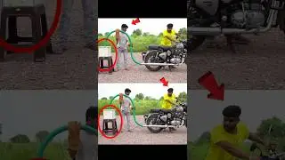 Pollution inside Bullet Bike #yashkeexperiments