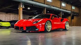 2018 Ferrari 488 GTB Coupe - Carbon Fiber Masterpiece, 1-Owner California Car - HC-3385