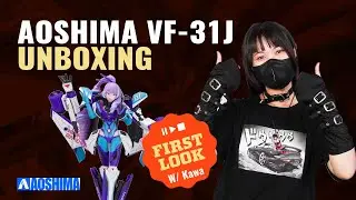 AOSHIMA V.F.G. Macross Delta VF-31J Siegfried Mikumo Guynemer | Распаковка | #askhearns
