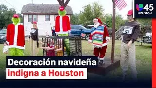 Vecino usa al Grinch para hablar de inmigraci&oacute;n y sorprende a Houston