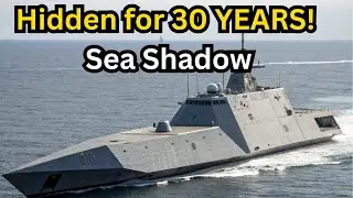 Sea Shadow 2025 &ndash; революция в мире стелс-кораблей! #SeaShadow
