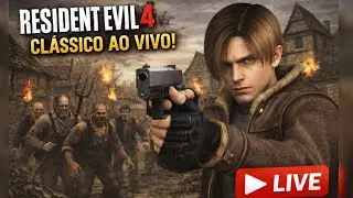 RESIDENT EVIL 4 Dublado Até Zerar Ao Vivo