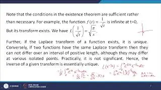 Review of Integral Transforms-I  #swayamprabha #ch38sp
