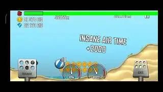 Hill Climb Racing : Dune Buggy & Beach 50707 m ( New World Record! )