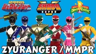Shodo Super Kyoryu Sentai Zyuranger / Mighty Morphin Power Rangers Review
