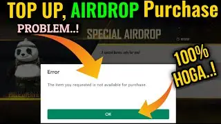 The item you requested is not available for purchase😲/ free fire transaction failed 2999