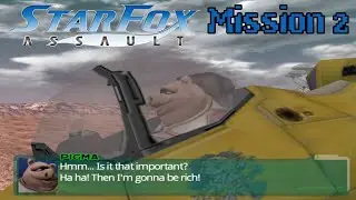 Star Fox Assault - Un-Just Play - Mission 2: Aparoids In My Outpost? Only When Pigs Fly!!