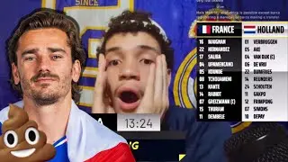 GREIZMANN FRAUD!🤡 0-0 France vs Netherlands EUROS | LIVE REACTION HIGHLIGHTS