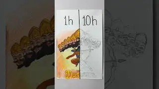 Drawing Dussehra 🔥 Dussehra 2025 Special 👹🏹✨ #shorts #draw #dussehra #ravan #ram