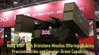Moog RIwP with Brimstone Missiles Offering UK Army Precision Strike and Counter Drone Capability