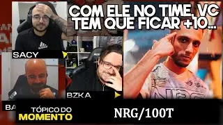 TRETA SINCERA e PINADAS do GOAT!!! (NRG E 100T) | CHUTANDO O BALD