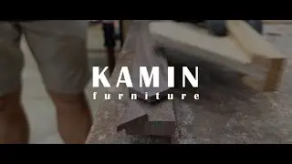 Walnut Console Table With Drawers #01 Woodworking / Cabinet Maker / Joinery / Kamin / Relaxing Video