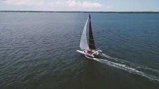 DNA Performance sailing TF10 trimaran foiling sailing @Newport builder composite carbon multihull