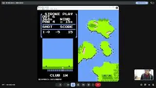 13番の1打目が超重要!!🏌️‍♀️ golf/ゴルフ/ファミコン/NES/ゲーム/game【2026/1/5】
