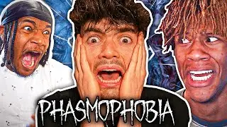 Teaching My Friends To HUNT GHOSTS!! - Phasmophobia w/ @BopMan & @birkinboy