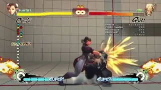 SF4AE - [Chun] Step Kick Frame Trap Combo