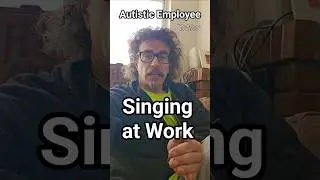 Пение на работе, сотрудник с аутизмом Уолтон Б. Джеймс, РАС и КПТСР #аутизм #кПТСР #шорты #wtf #s...