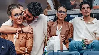Jessica Alba and Danny Ramirez&rsquo;s PDA at US Open 2025