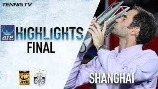 Основные моменты: Федерер побеждает Надаля в финале турнира в Шанхае-2017