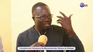 FORMATION DES FORMATEURS DU MOUVEMENT DES TAILLEURS DU SENEGAL