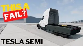 Tesla semi suspension test